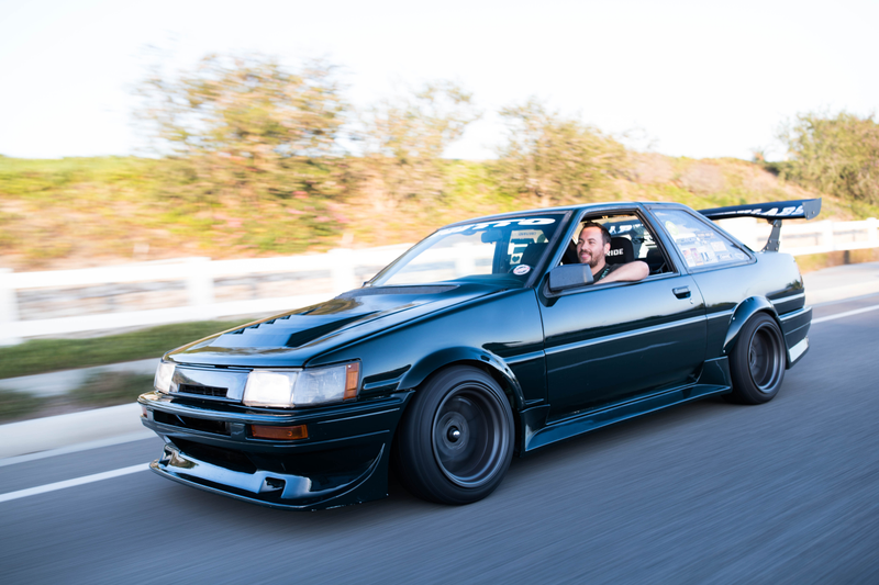 Illustration for article titled This Time Attack Toyota AE86 Corolla Used To Live Out In A Field Full Of Goats